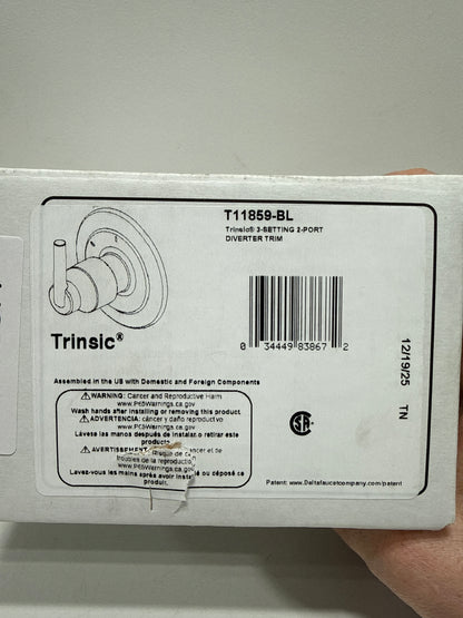 Delta T11859 Trinsic 3-Setting 2-Port Diverter Trim