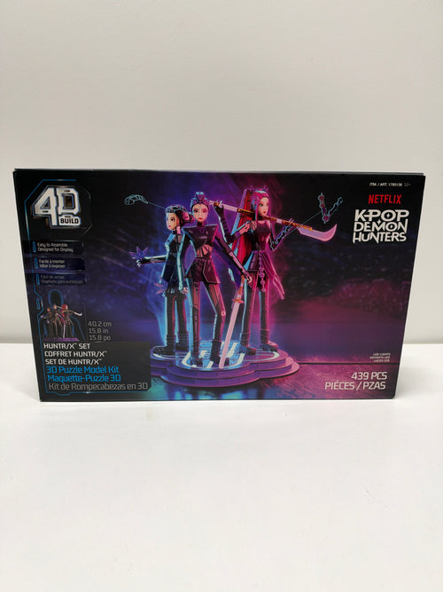 4D Build K-Pop Demon Hunters 3D Puzzle Model Kit