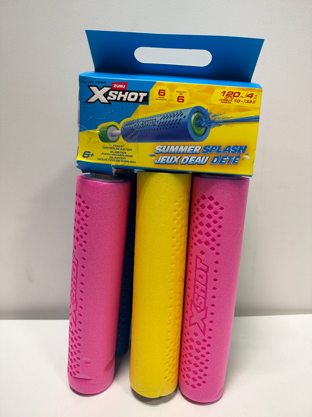 Zuru X-Shot Foam Water Blaster, 6-count