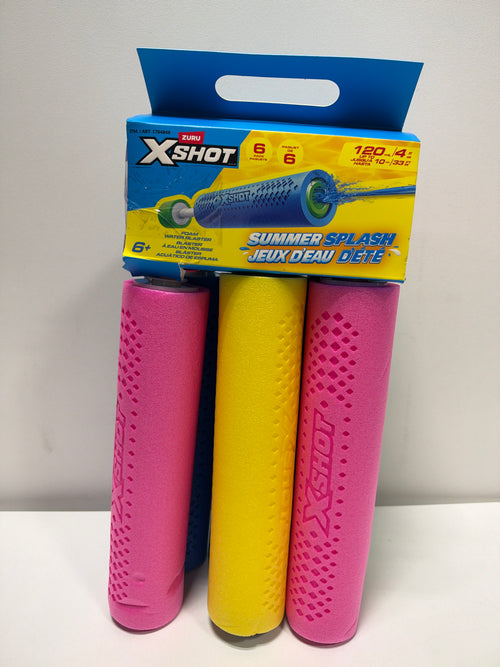 Zuru X-Shot Foam Water Blaster, 6-count