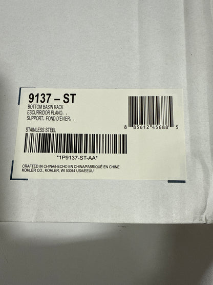 Kohler 9137-ST Riverby sink rack for K-8668