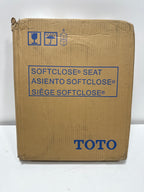 TOTO SoftClose® Non Slamming Slow Close Round Toilet Seat and Lid Sedona Beige - SS113#12