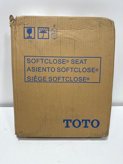 TOTO SoftClose® Non Slamming Slow Close Round Toilet Seat and Lid Sedona Beige - SS113#12