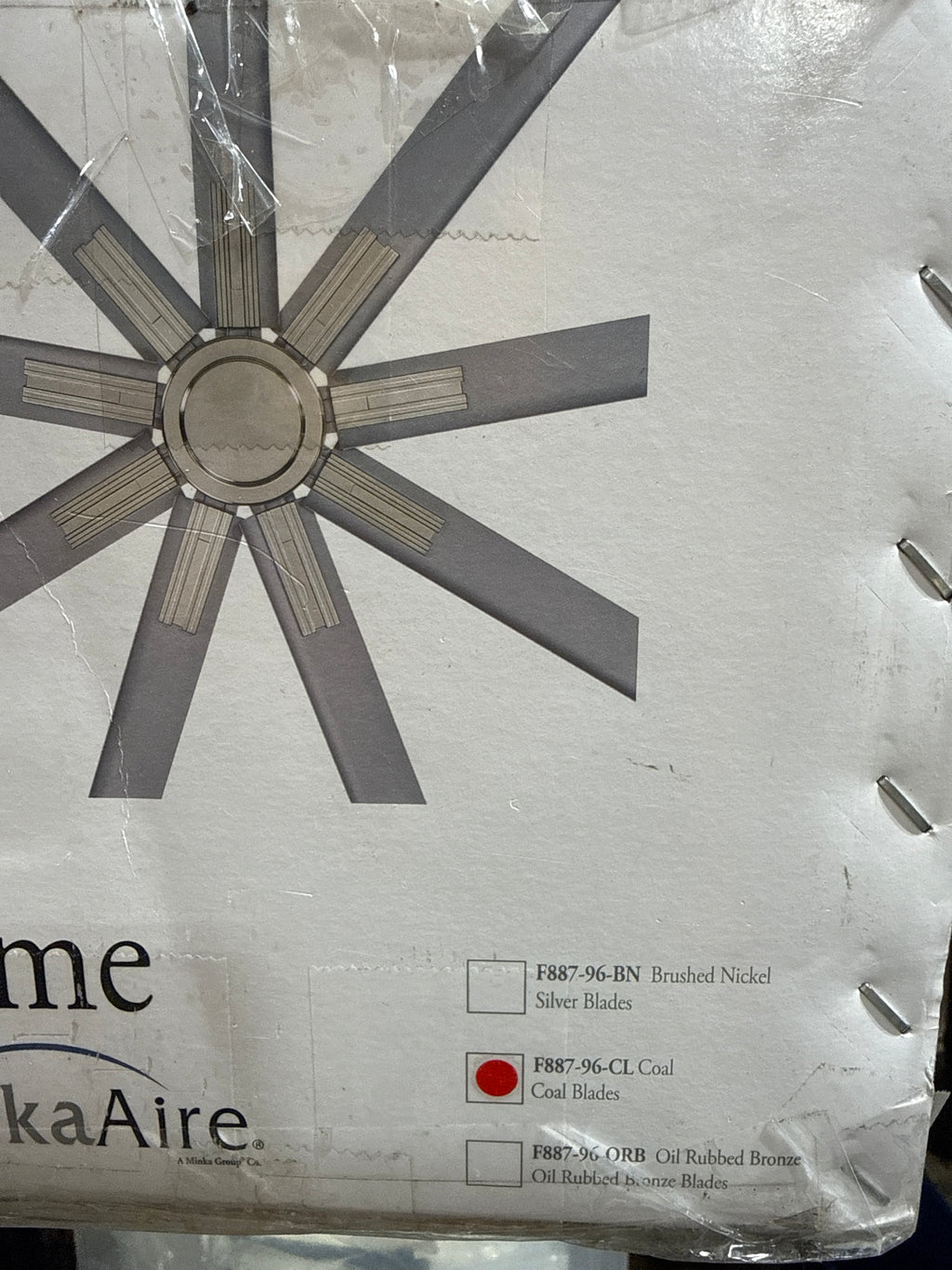 Minka Aire Xtreme 96 Inch Ceiling Fan Xtreme - F887-96-CL - Modern Contemporary