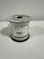 Southwire 100 ft. 14 Gauge White Stranded Copper THHN Wire - *Lighting & Electrical