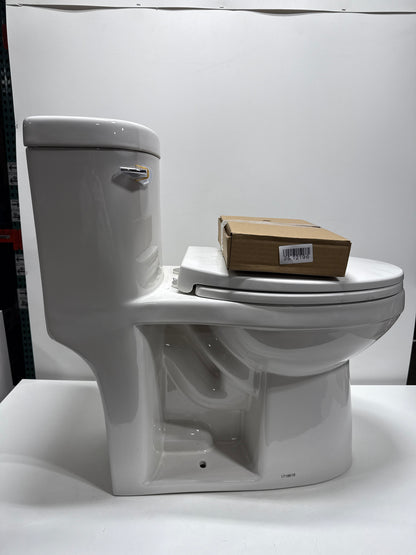See Desc WaterRidge One-piece Elongated Toilet