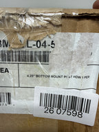 Rev-a-Shelf BM1-VL-04-52 Value Line 4" Tall Bottom Mount Hardware for Single Lazy Susan
