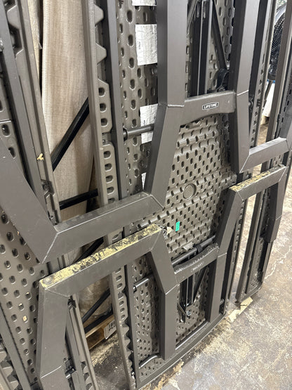 Used Lifetime Commercial 6 ft Folding Picnic Table