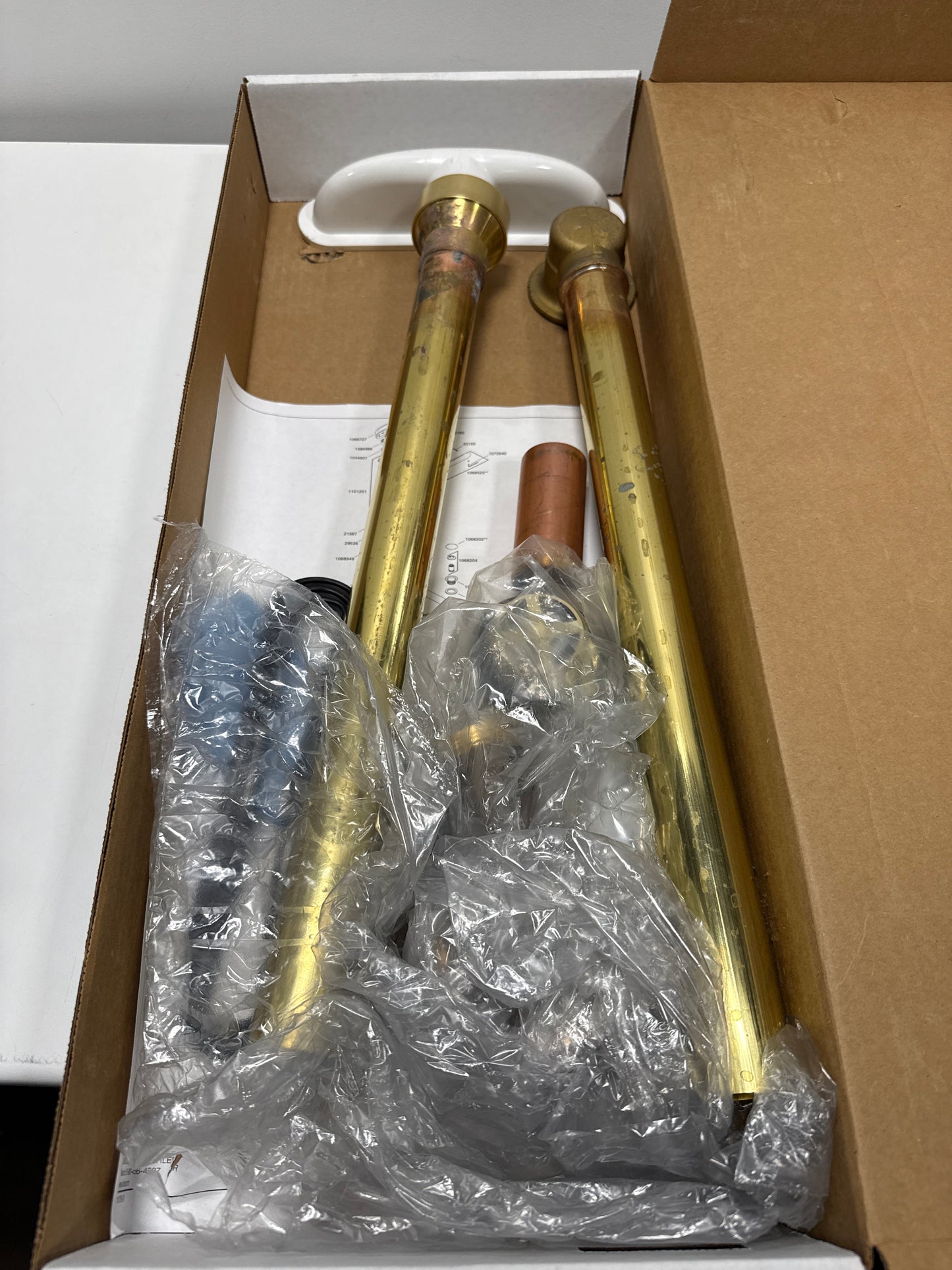 KOHLER Clearflo Slotted Overflow Brass Bath Drain