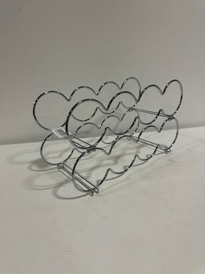 Stacking 8 Bottle wine Rack - Chrome