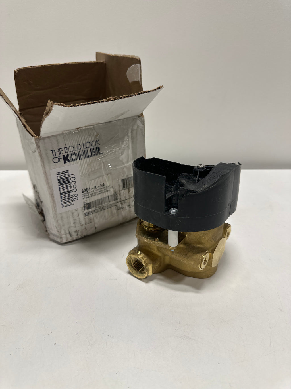 Previously Installed Kohler MasterShower 1/2 Inch Thermostatic Rough In Valve with 10.9 GPM Flow Rate