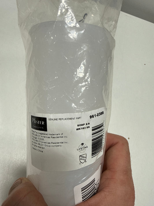 Pfister Complete Soap Dispenser Kit &nbsp;Stainless Steel