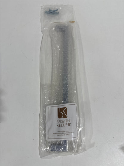 Belwith Keeler B079453 Coventry 12" Center to Center Sleek Square Cabinet Handle / Drawer Pull Chrome