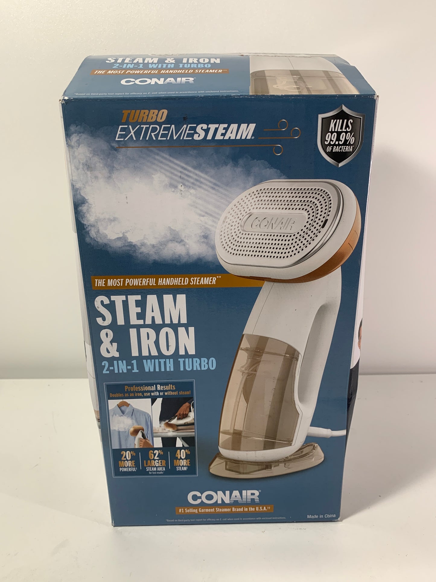 Conair ExtremeSteam 2-in-1 Handheld Steamer & Iron