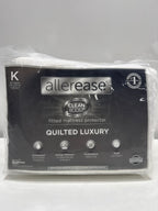 Allerease King Clean Boost Temperature Regulating Fitted Mattress Protector: Hypoallergenic OEKO-TEX Certified
