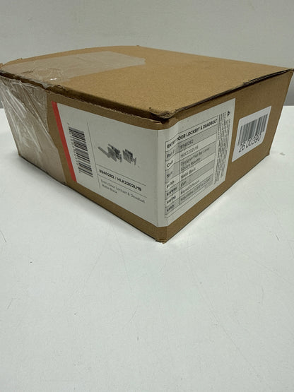 Miseno Mlk2022 Lorton Flat Bar Single Cylinder Keyed Entry Door Lever Set - Black