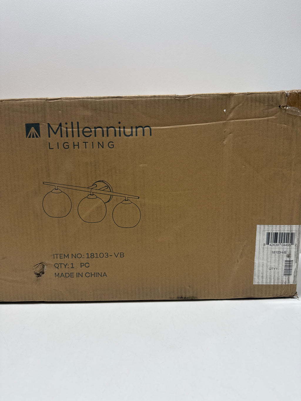 Millennium Lighting 18103 Kimorra 3 Light 24" Wide Vanity Light Vintage Brass
