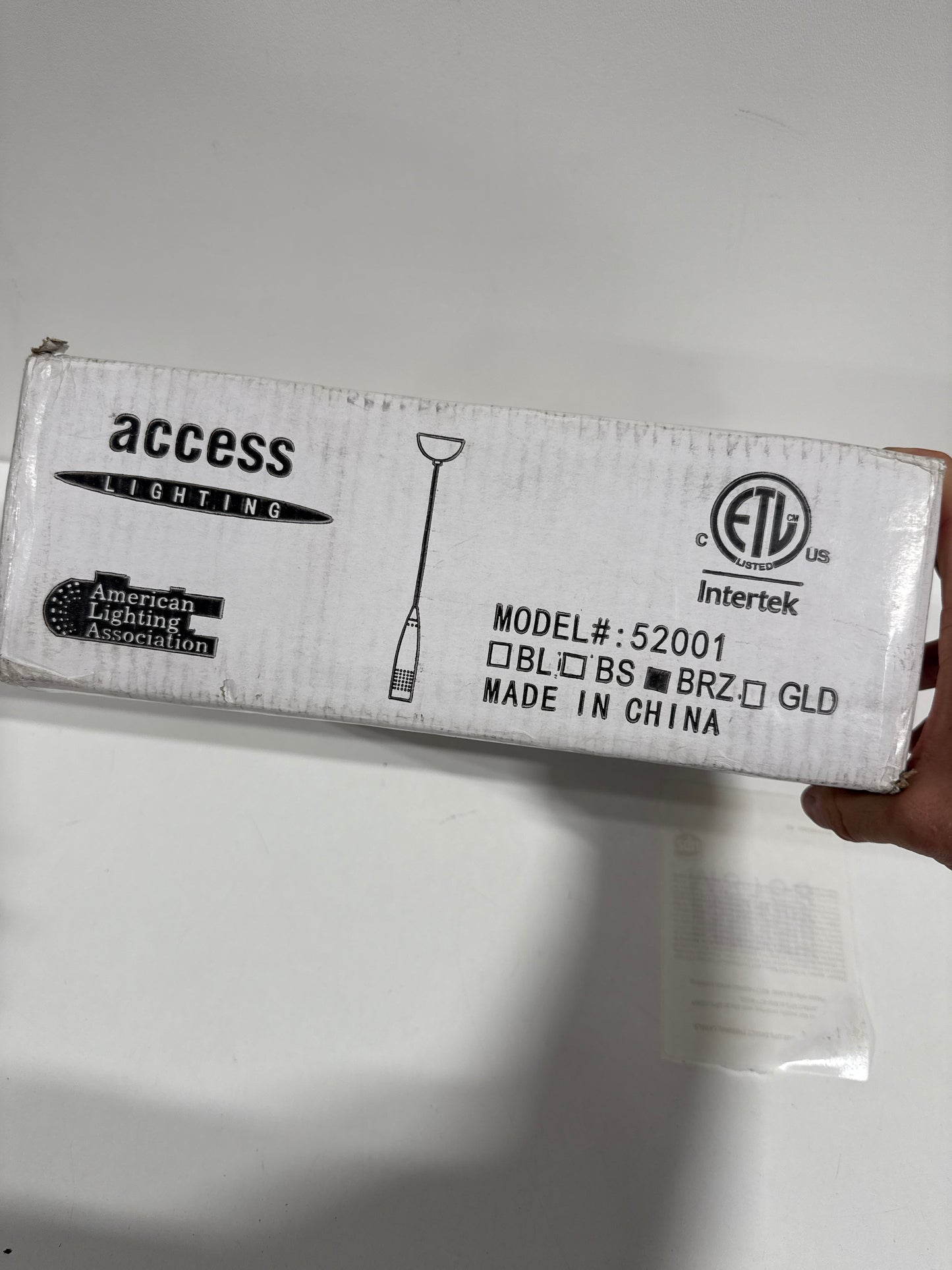 Access Lighting 52001-BRZ 2 in. Odyssey 1 Light Bronze Pendant Ceiling Light in Incandescent