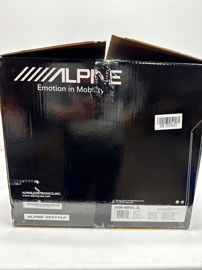 Alpine i509-WRA-JL 9-Inch Multimedia Receiver Compatible with 2018-Up Jeep Wrangler and 2020-Up Gladiator