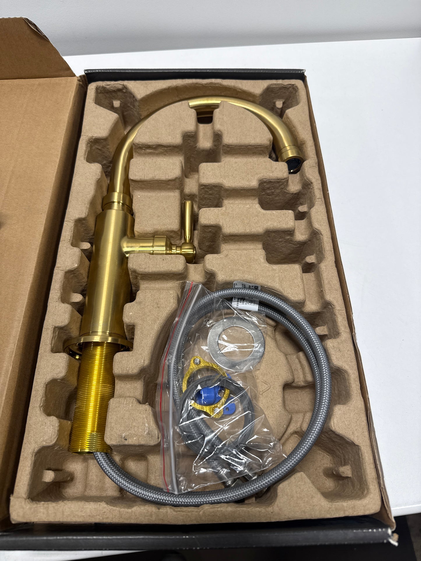Kohler K28357-2MB Edalyn by Studio McGee 1.5 GPM Single Hole Bar Faucet Vibrant Brushed Moderne Brass