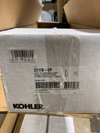 Kohler K-22178 Purist 2.5 GPM Multi Function Hand Shower Package - Includes Slide Bar and Hose Polished Chrome