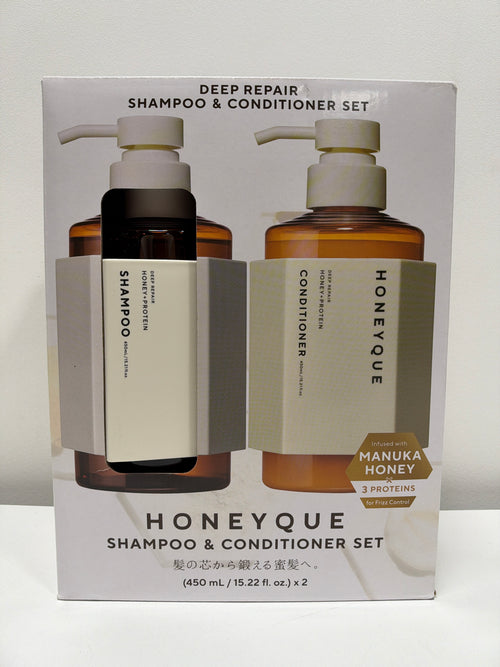 Honeyque Deep Repair Shampoo & Conditioner, 15.2 fl oz
