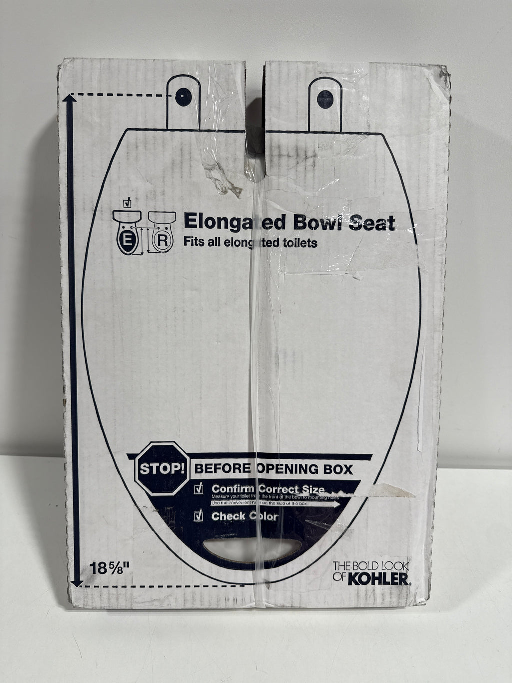 KOHLER K-7671 Cachet Quiet-Close Elongated Toilet Seat - *Plumbing