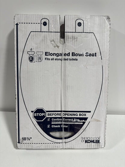 KOHLER K-7671 Cachet Quiet-Close Elongated Toilet Seat