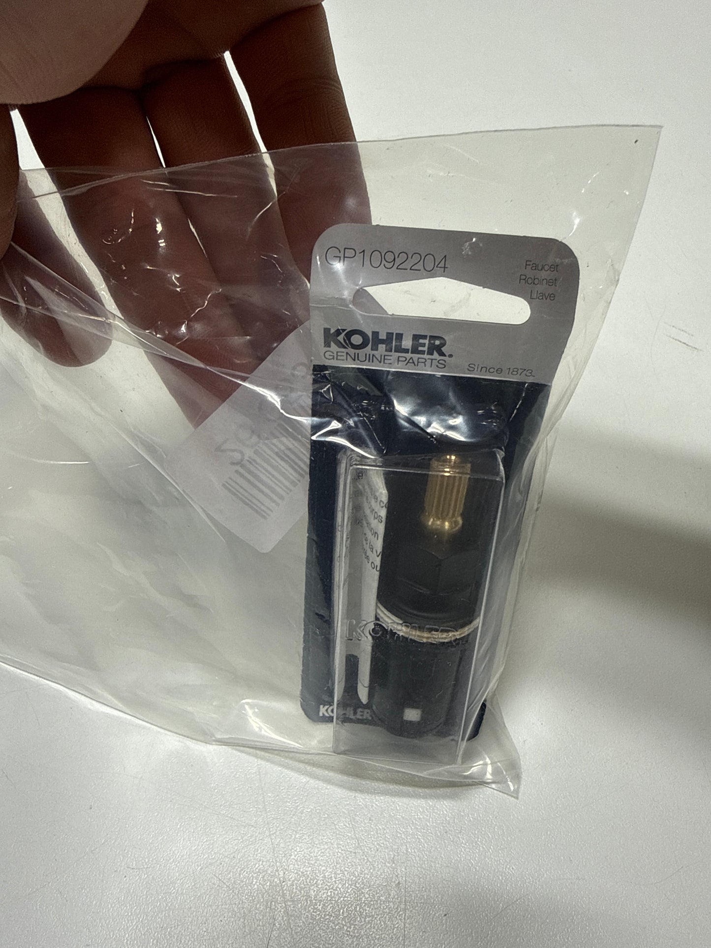 Kohler Hot Ultraglide Valve GP1092204