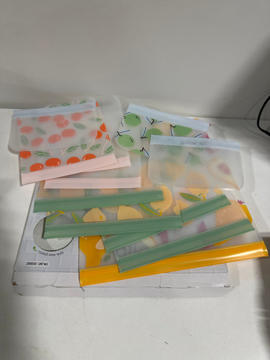 11 Piece Ello Reusable Food Storage Bags