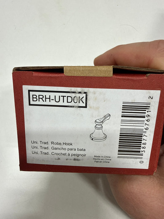 Pfister BRH-UTD0 Universal Single Robe Hook - Brushed Nickel