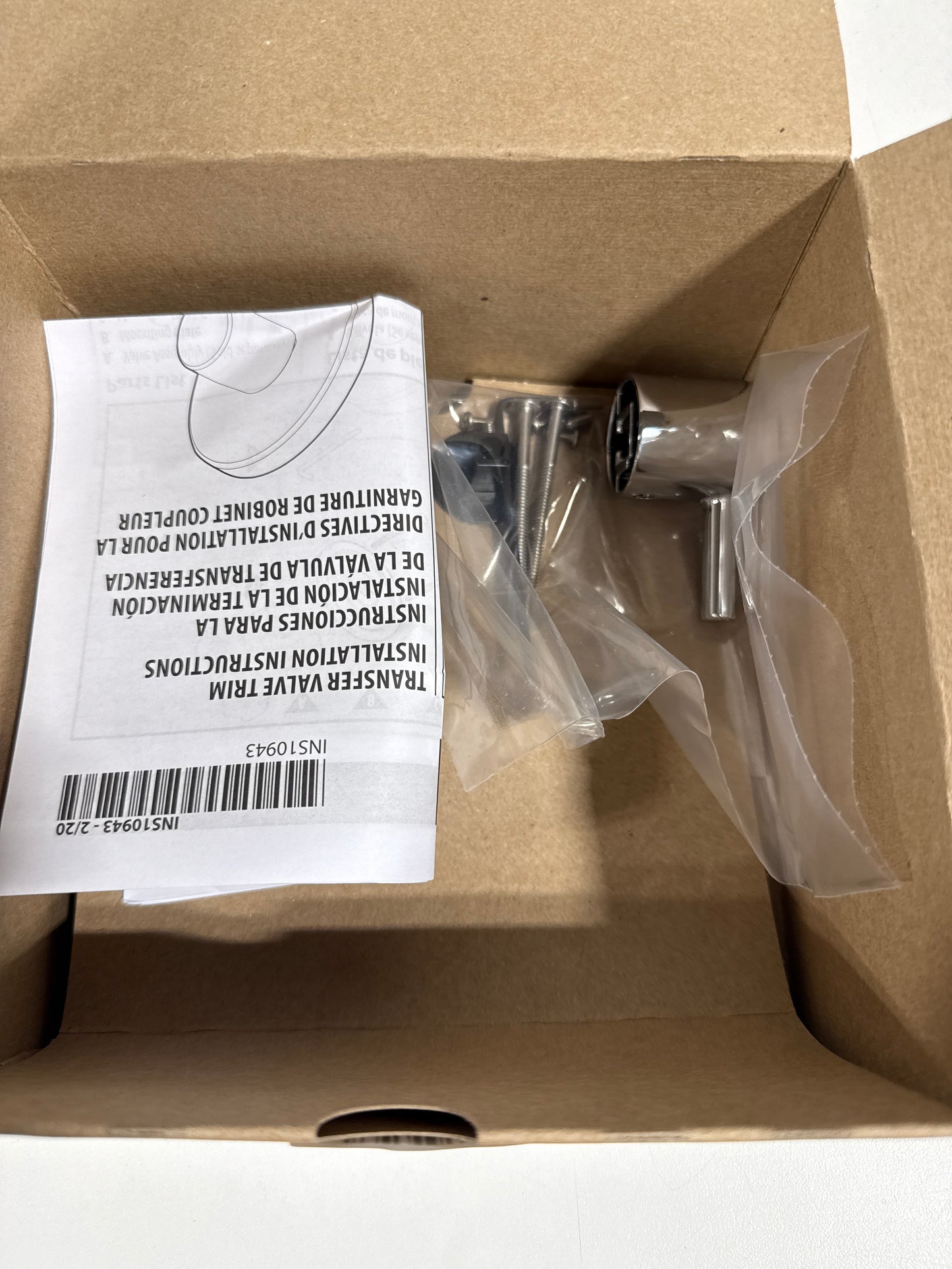 Moen UT4191 M-Core Transfer M-Core Transfer Valve Trim