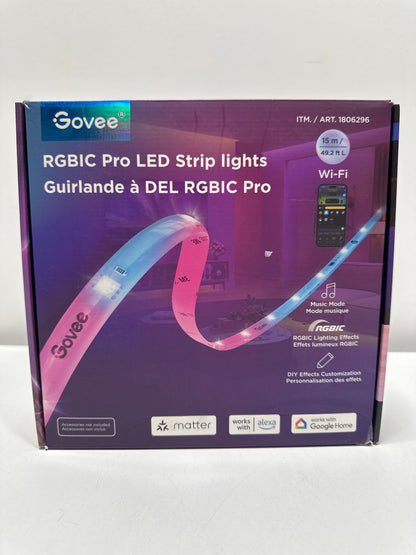 Govee 49.2ft RGBIC Pro LED Strip lights