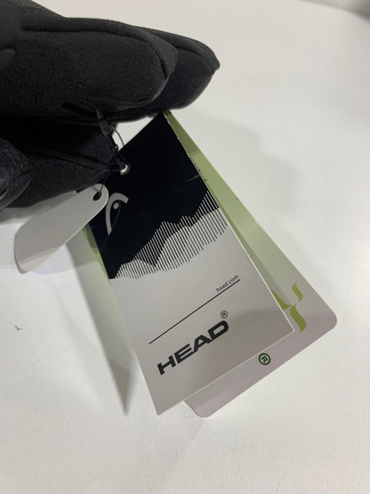 Head Unisex Insulated Ski Glove with Top Zipper Pocket Black Gloves