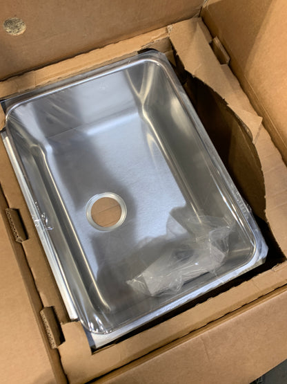 Kohler Undertone 23" Single Basin Under-Mount 18-Gauge Stainless Steel Kitchen Sink with SilentShield