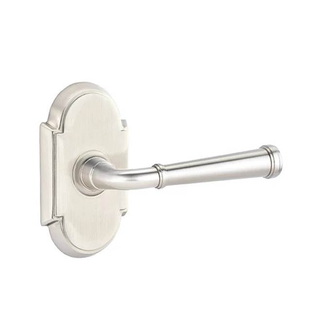 Emtek Concealed, Privacy, No.8 Rosette, Merrimack Lever, US15 SKU: C8208MEUS15
