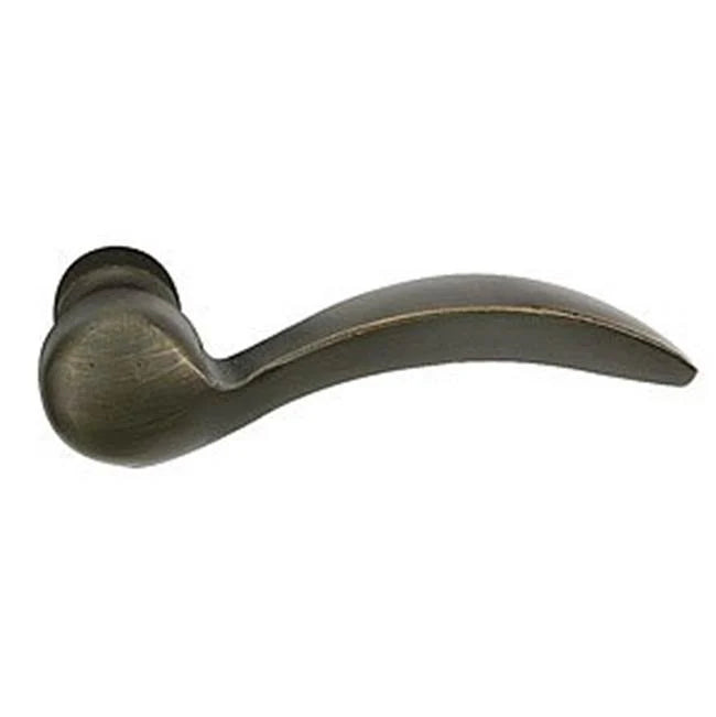 Emtek - Multi Point C3 Non-Keyed Fixed Handle OS Operating Handle IS Rectangular Style 2’’ x 10’’ Durango Lever RH FB