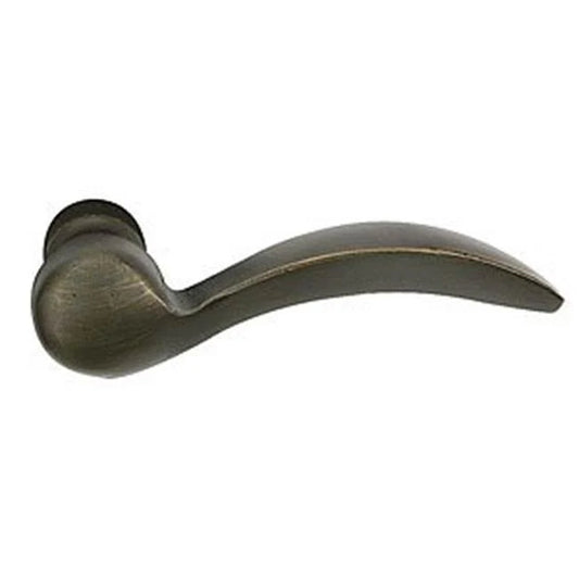 Emtek - Multi Point C3, Non-Keyed Fixed Handle OS, Operating Handle IS, Rectangular Style, 2'' x 10'', Durango Lever, RH, FB - Flat Black Bronze Patina