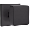 Emtek Square Knob with Square Rosette 5050SQUUS19