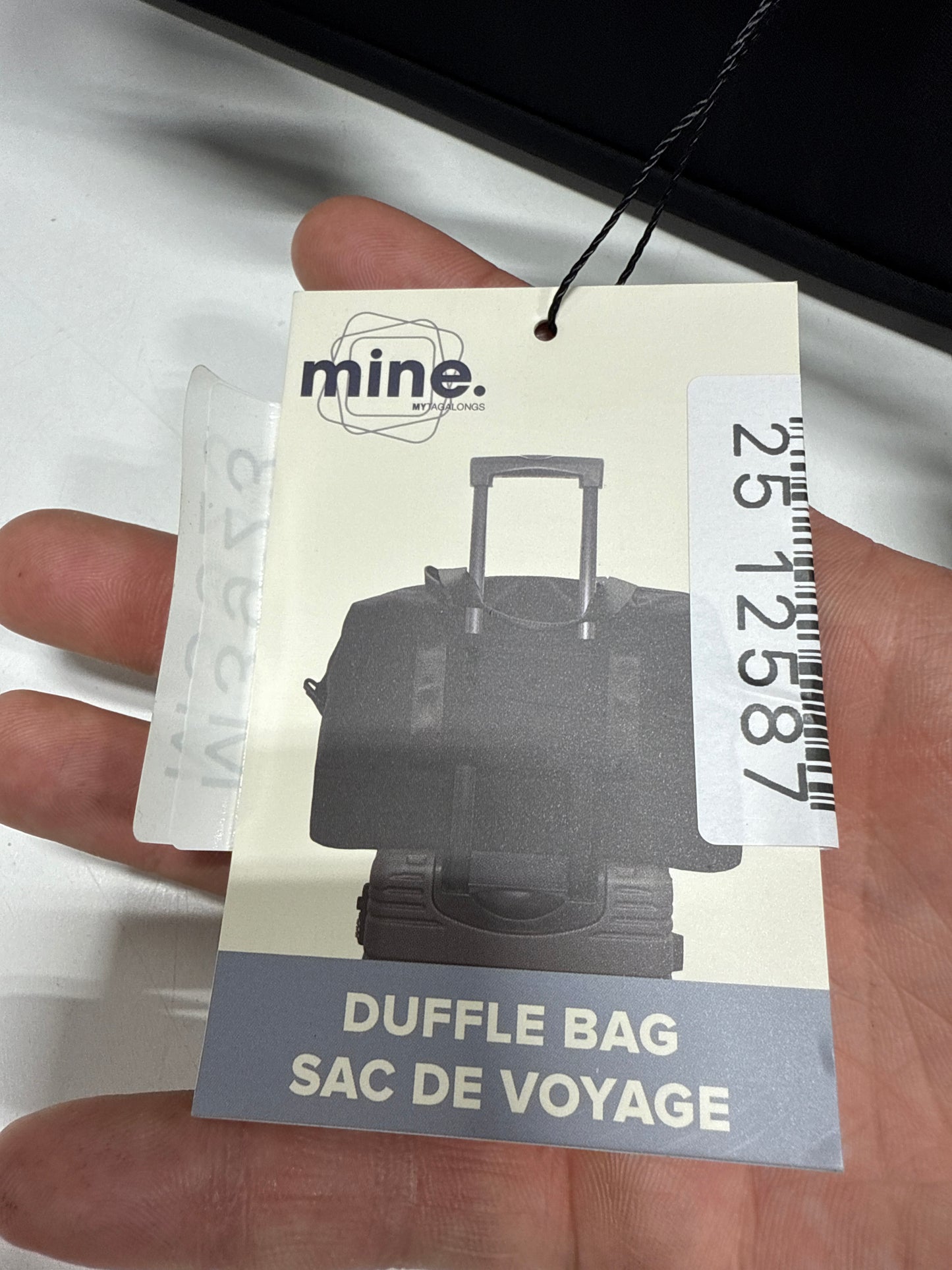 Mytagalongs Toronto Weekender Duffel Trolly Bag - Black - *Luggage & Travel