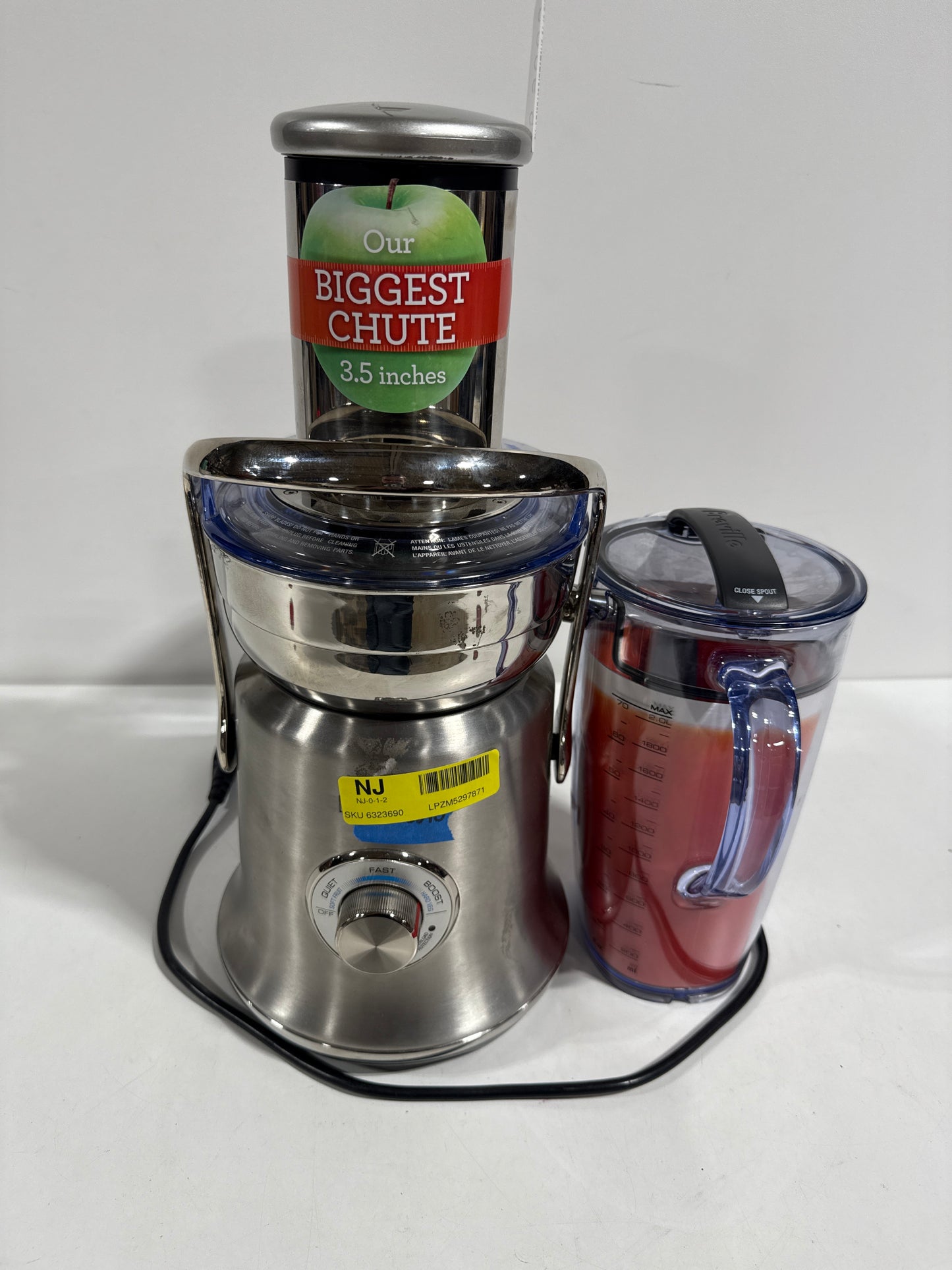 Scratch & Dent Breville the Juice Fountain Cold Xl - Brushed Stainless Steel