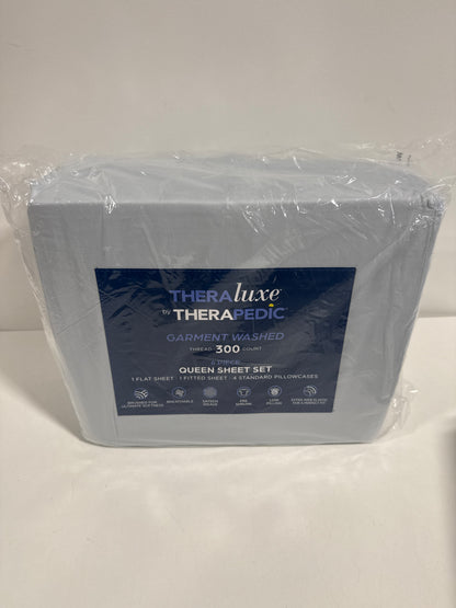 Theraluxe 100% Cotton Queen Sheet Set by Therapedic