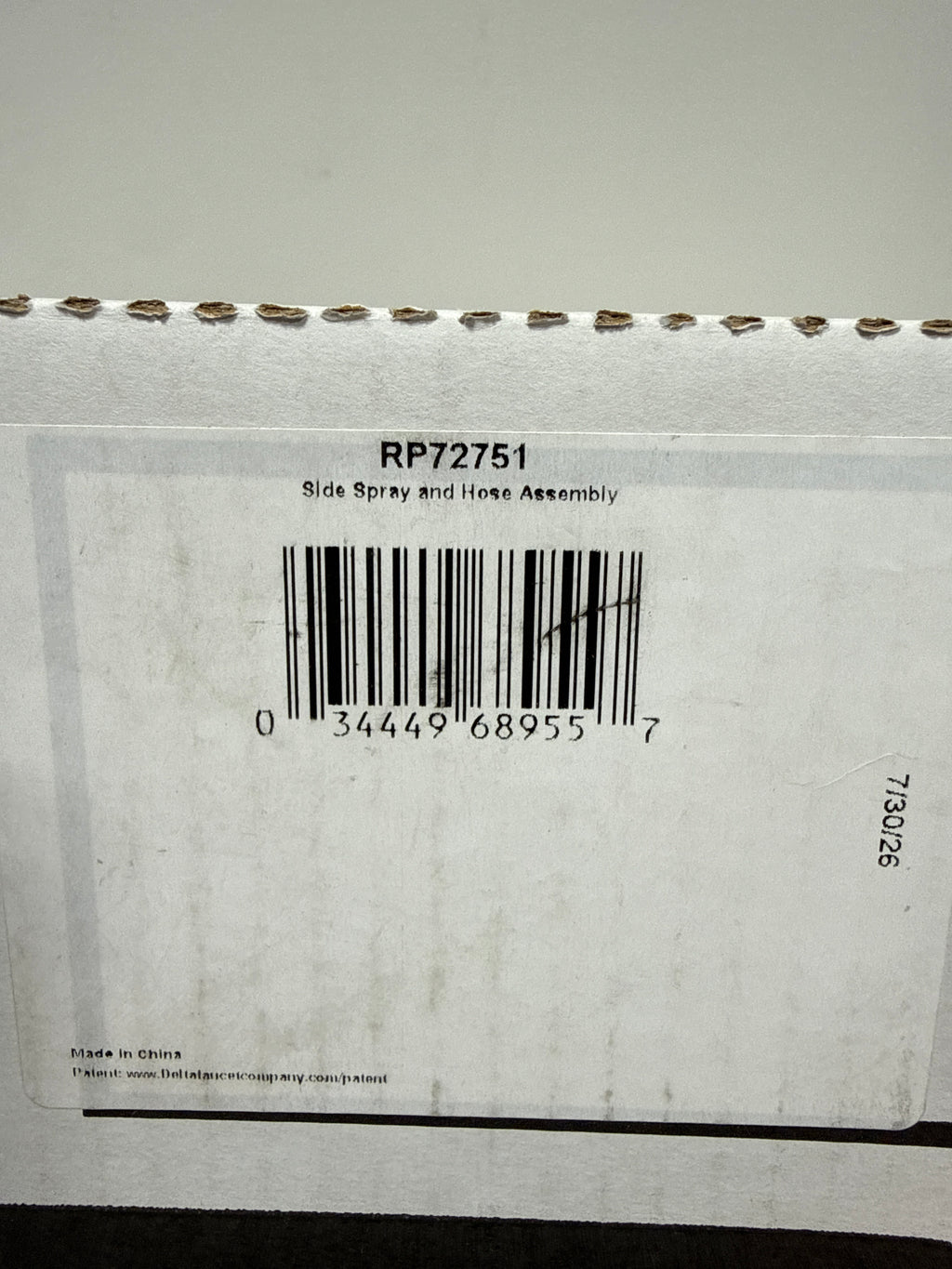 Delta RP72751 Cassidy Spray Hose and Assembly Chrome