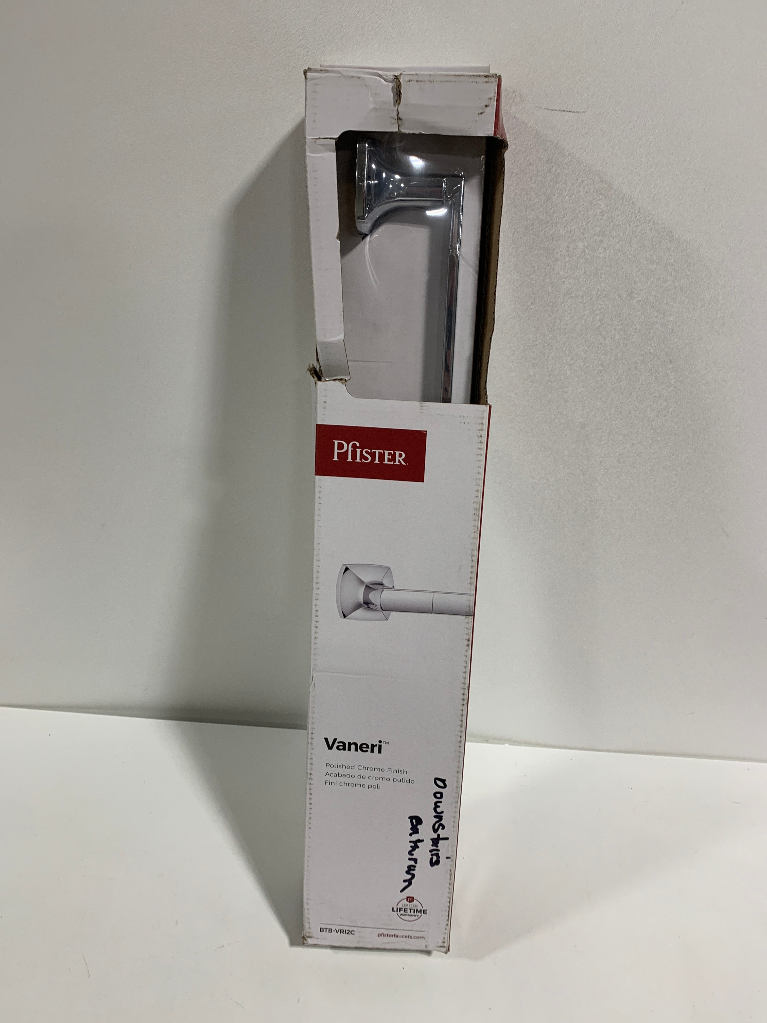 Pfister BTB-VRI2 Vaneri 24’’ Towel Bar Polished Chrome - *Tools Hardware & Misc