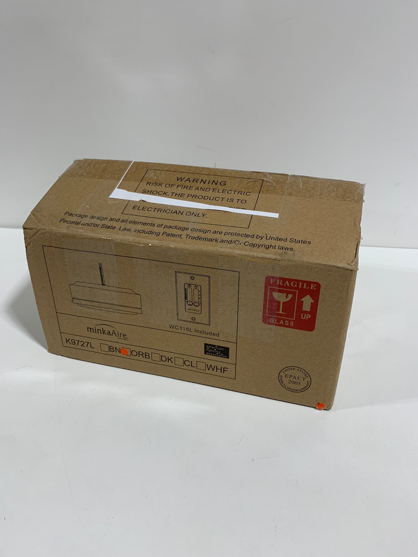 MinkaAire K9727L Rudolph 6.75" Wide Integrated LED Light Kit