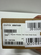 Emtek Old Town Glass Knob with Regular Rosette 8200OTUS26