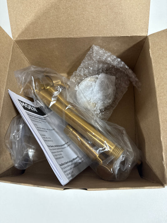 Moen 16 in. Pivoting Adjustable Shower Arm, S116BG, Brushed Gold