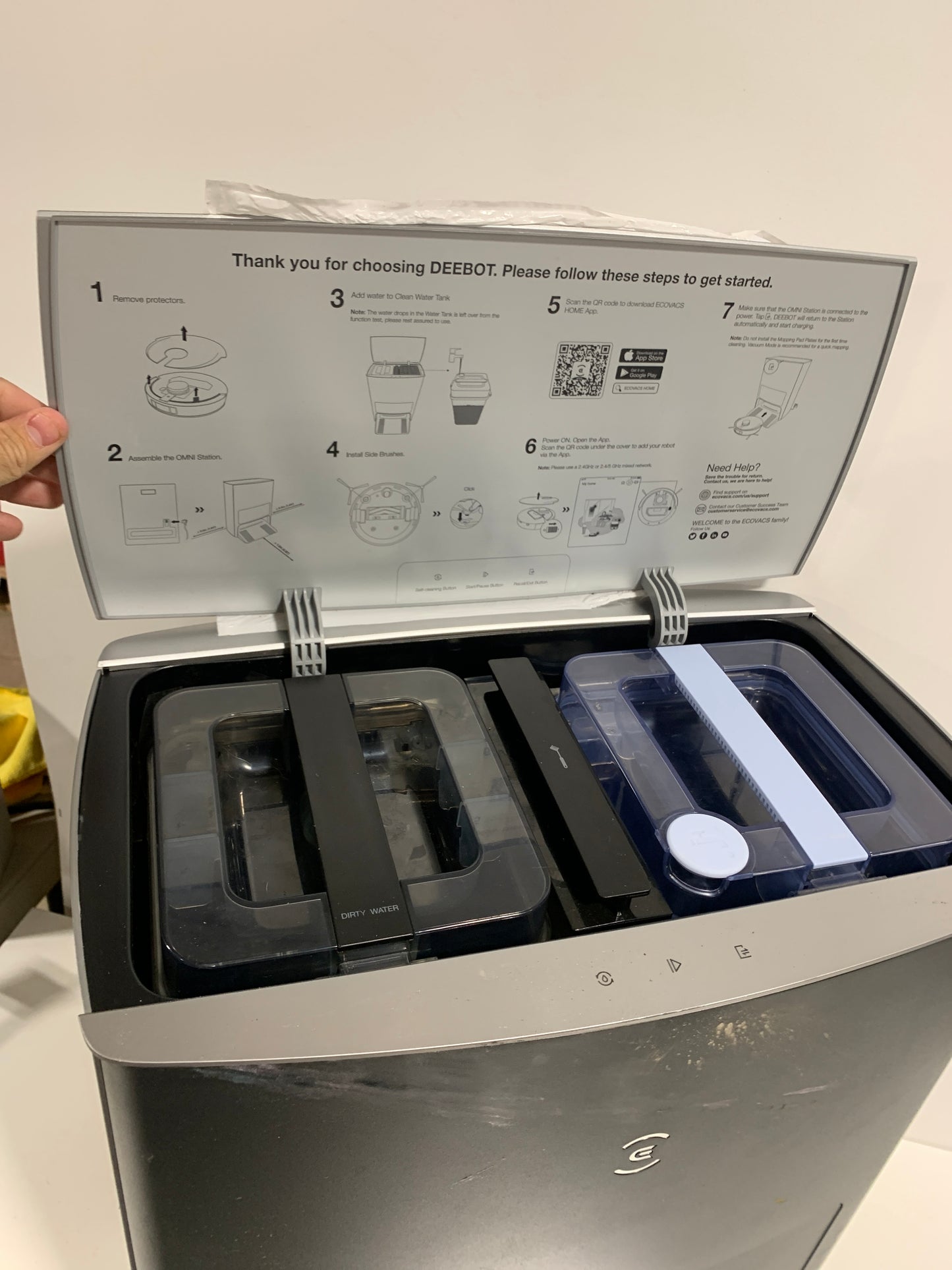 For Parts Ecovacs Deebot X1 Omni