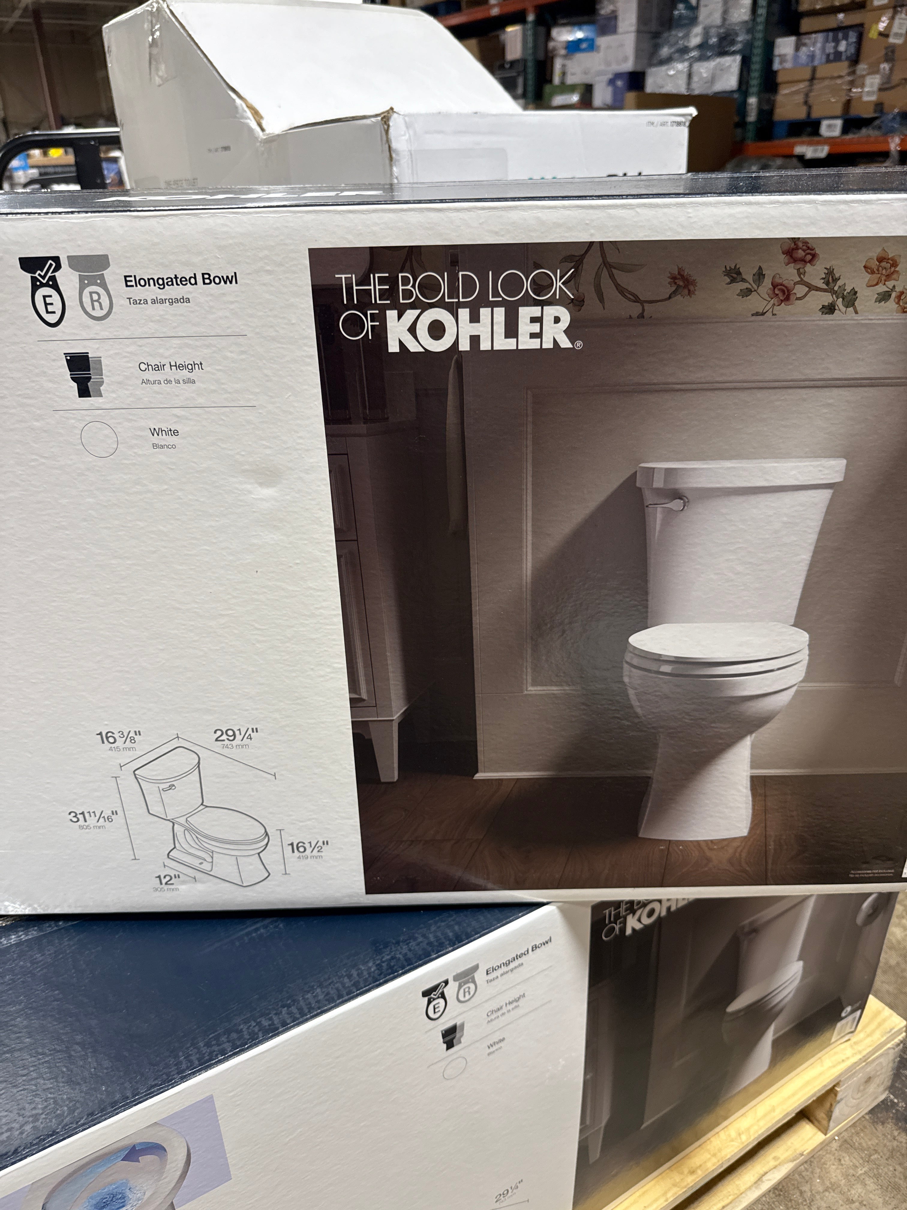 Kohler Maxton 2-piece Elongated Toilet - *Plumbing