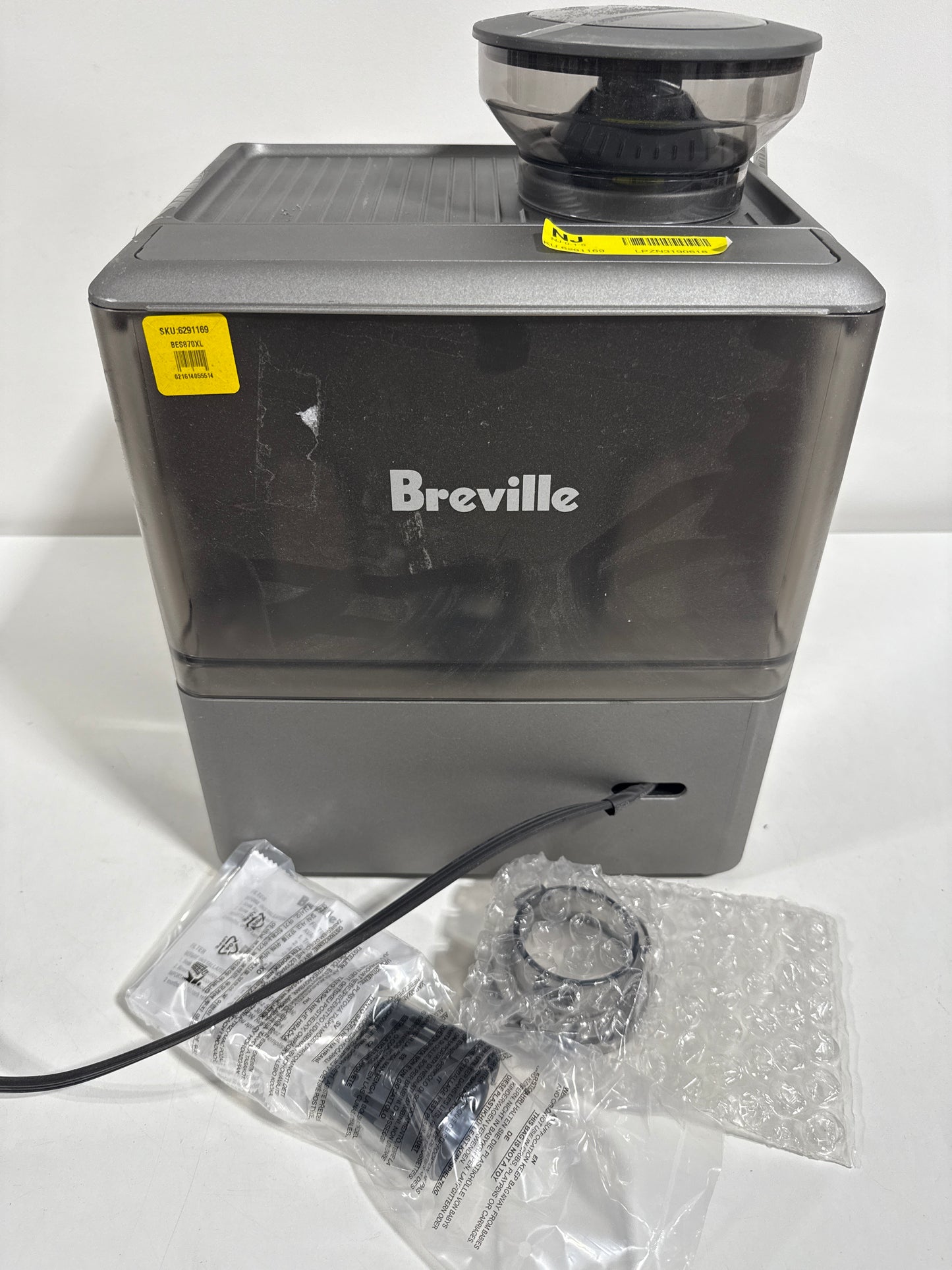 Scratch & Dent Breville Barista Express Espresso Machine (BES870XL) - Stainless Steel